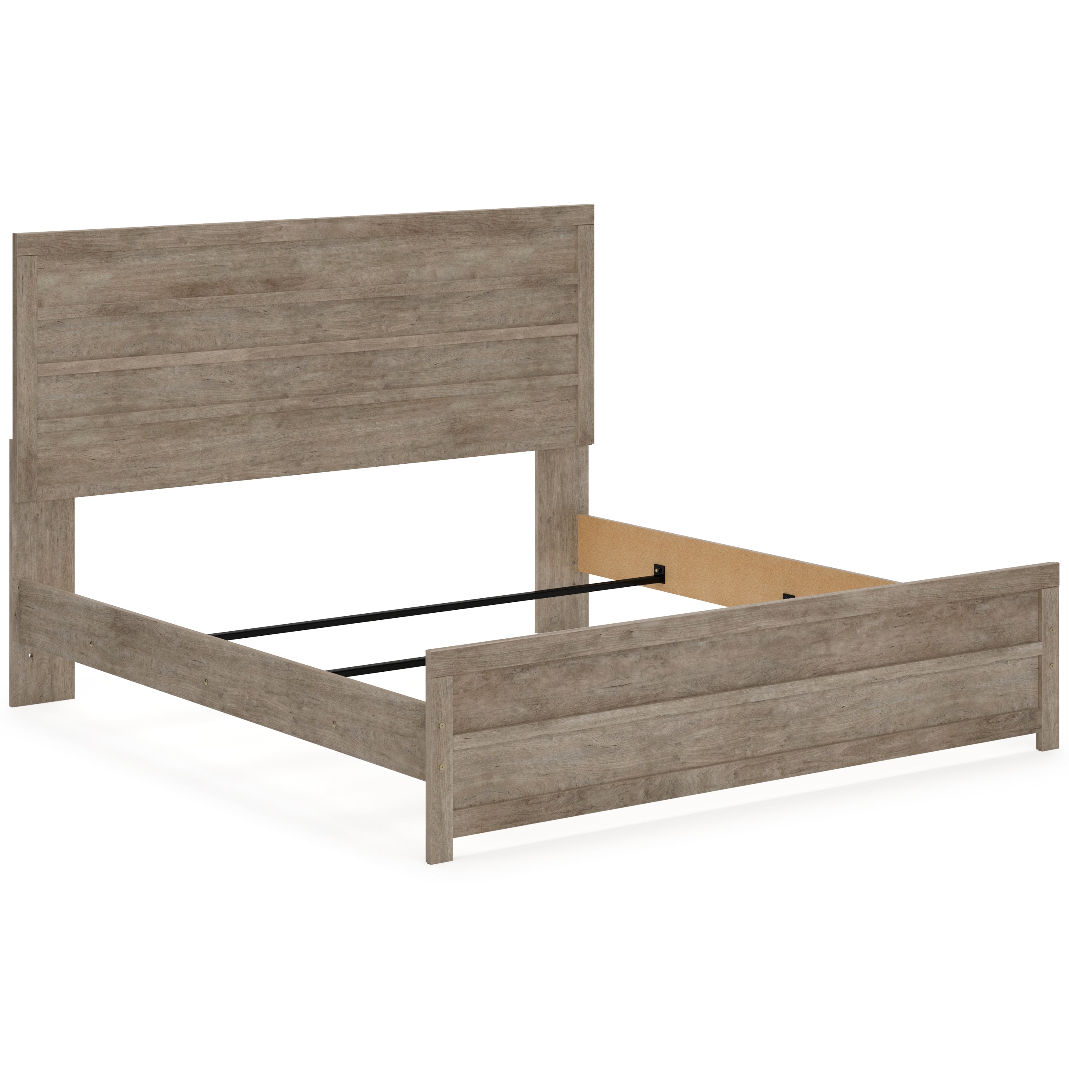 Culverbach Gray King Panel Bed & Dresser & Mirror & Chest