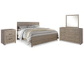 Culverbach King Panel Bedroom Set, Gray