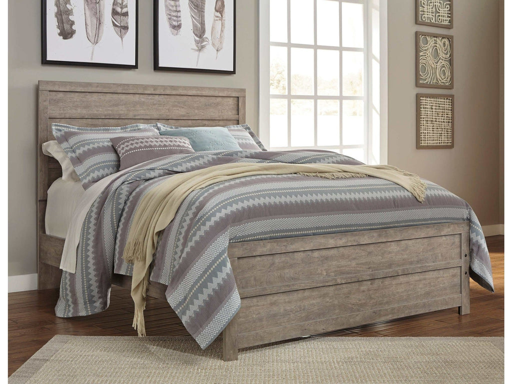 Culverbach Gray Queen Panel Bed