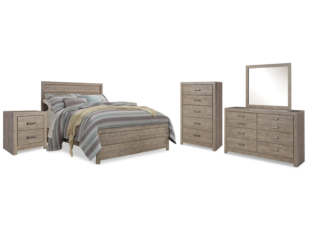 Culverbach Queen Panel Bedroom Set, Gray