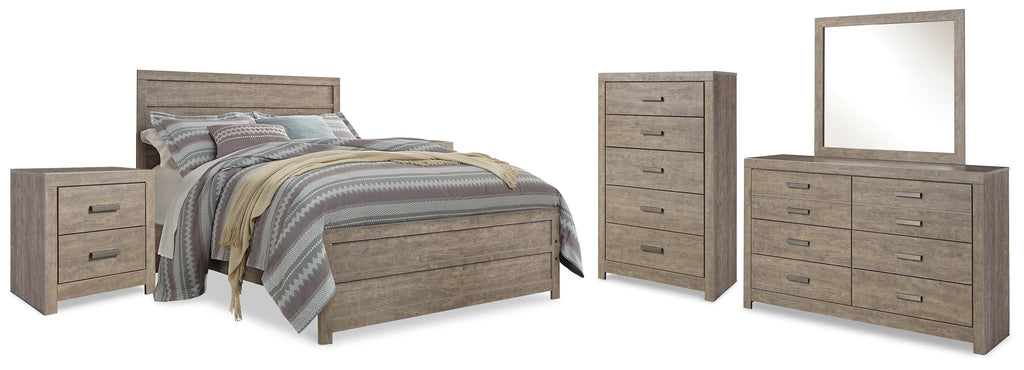Culverbach Queen Panel Bedroom Set, Gray
