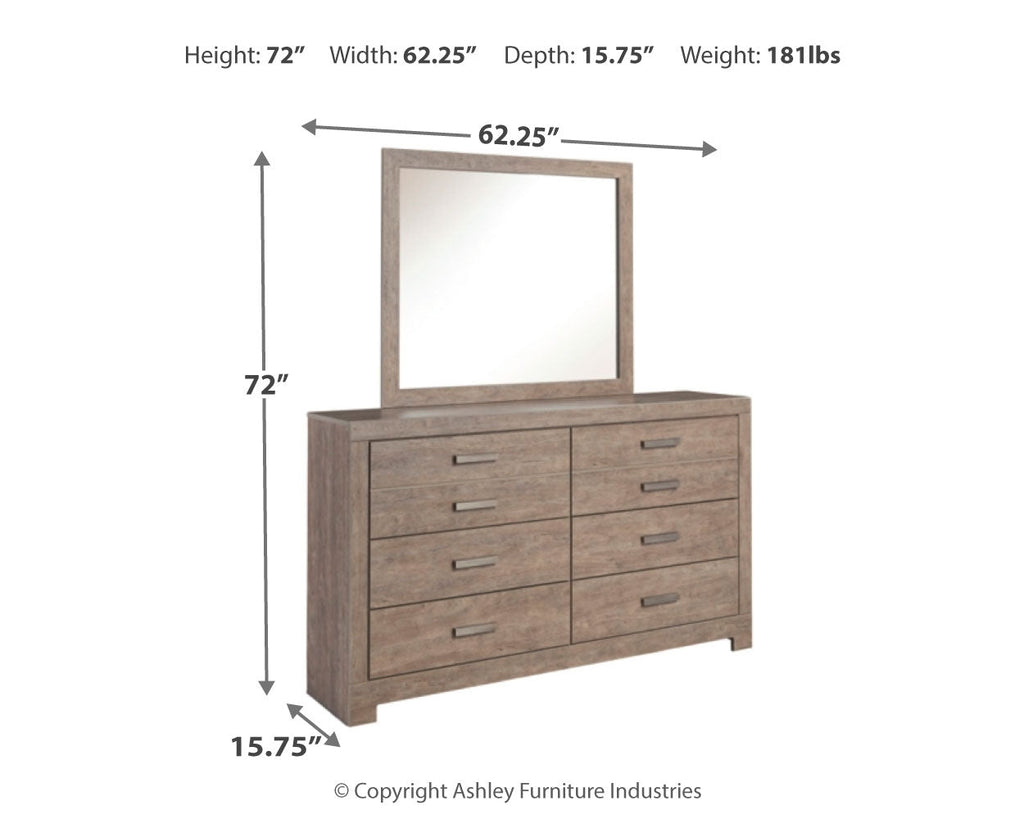 Culverbach Queen Panel Bedroom Set, Gray
