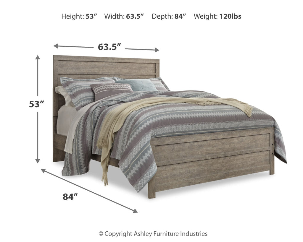 Culverbach Queen Panel Bedroom Set, Gray