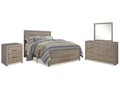 Culverbach Queen Panel Bedroom Set, Gray