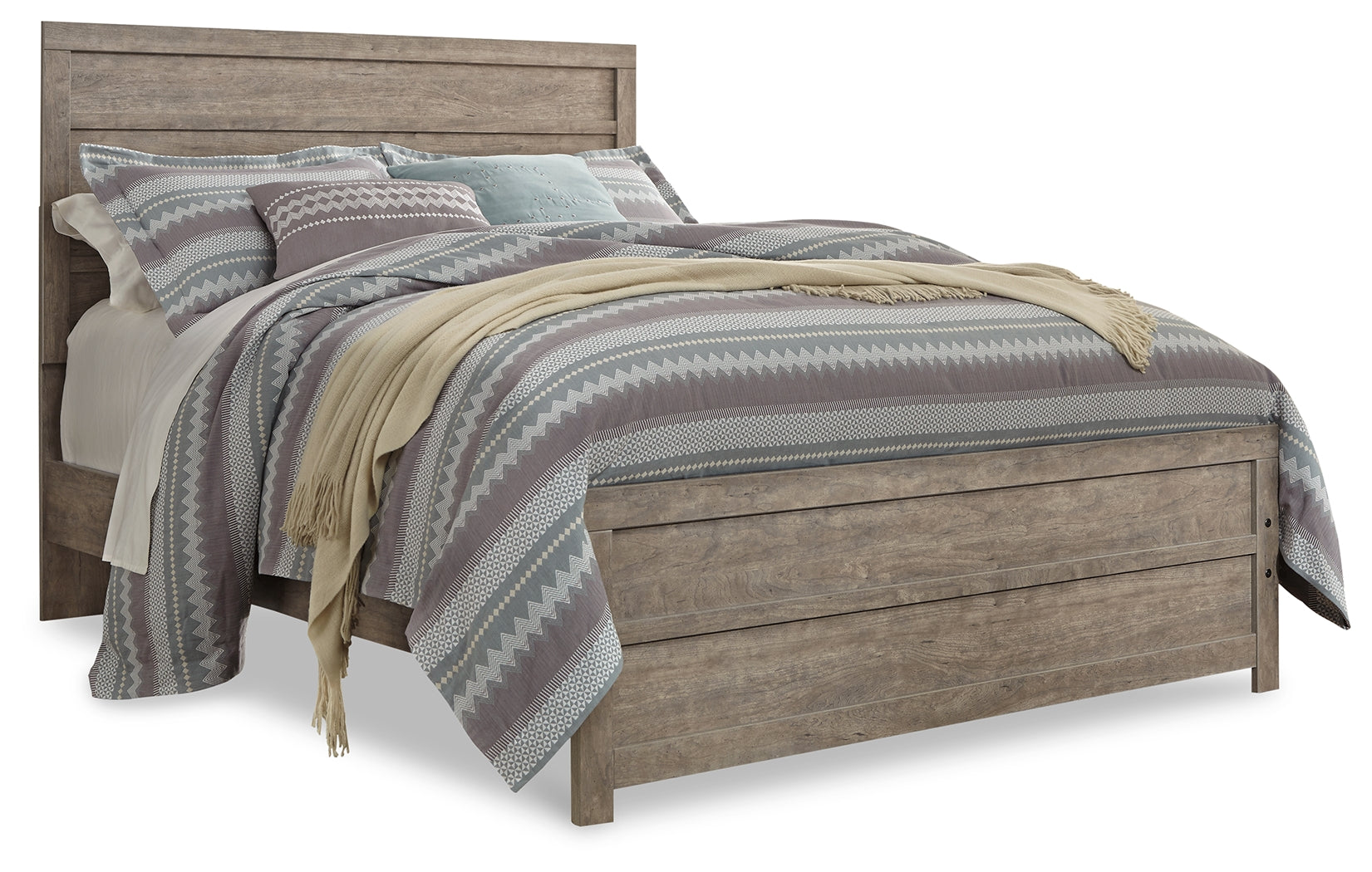 Culverbach Queen Panel Bedroom Set, Gray