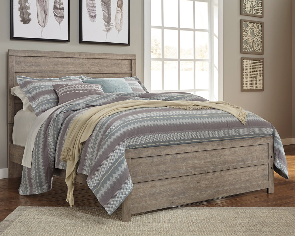 Culverbach Queen Panel Bedroom Set, Gray