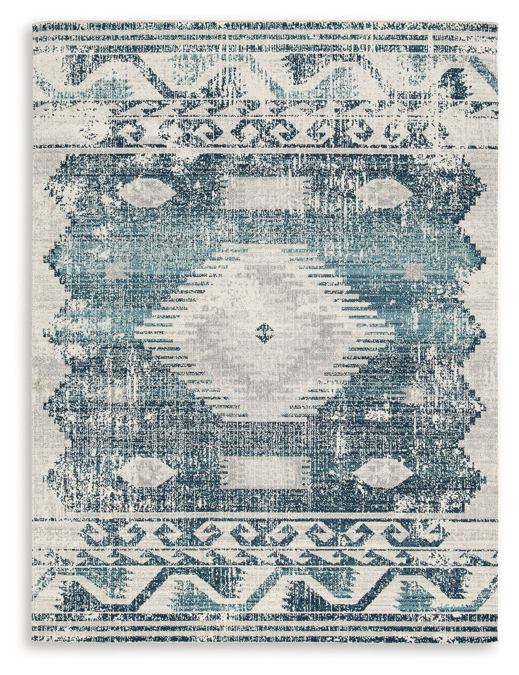 Daddridge Blue/Gray/Ivory 8' x 10' Rug
