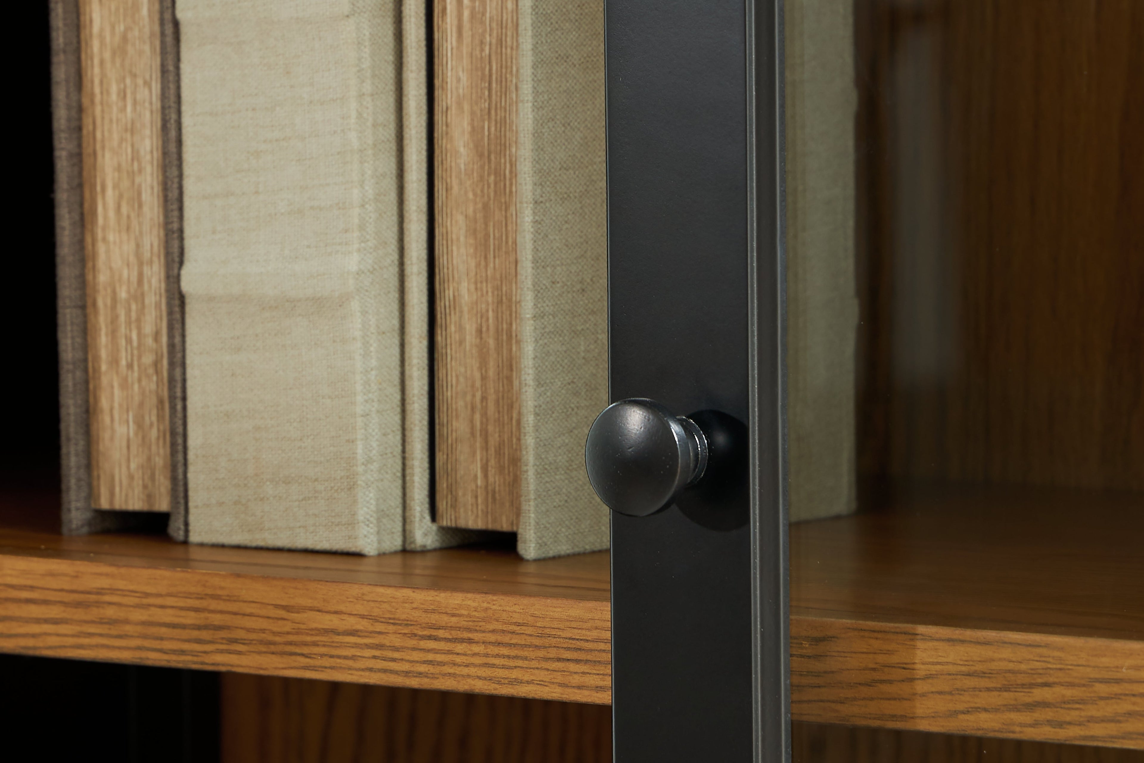 Dagandale Black/Natural Accent Cabinet