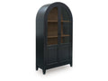 Dagandale Black/Natural Accent Cabinet