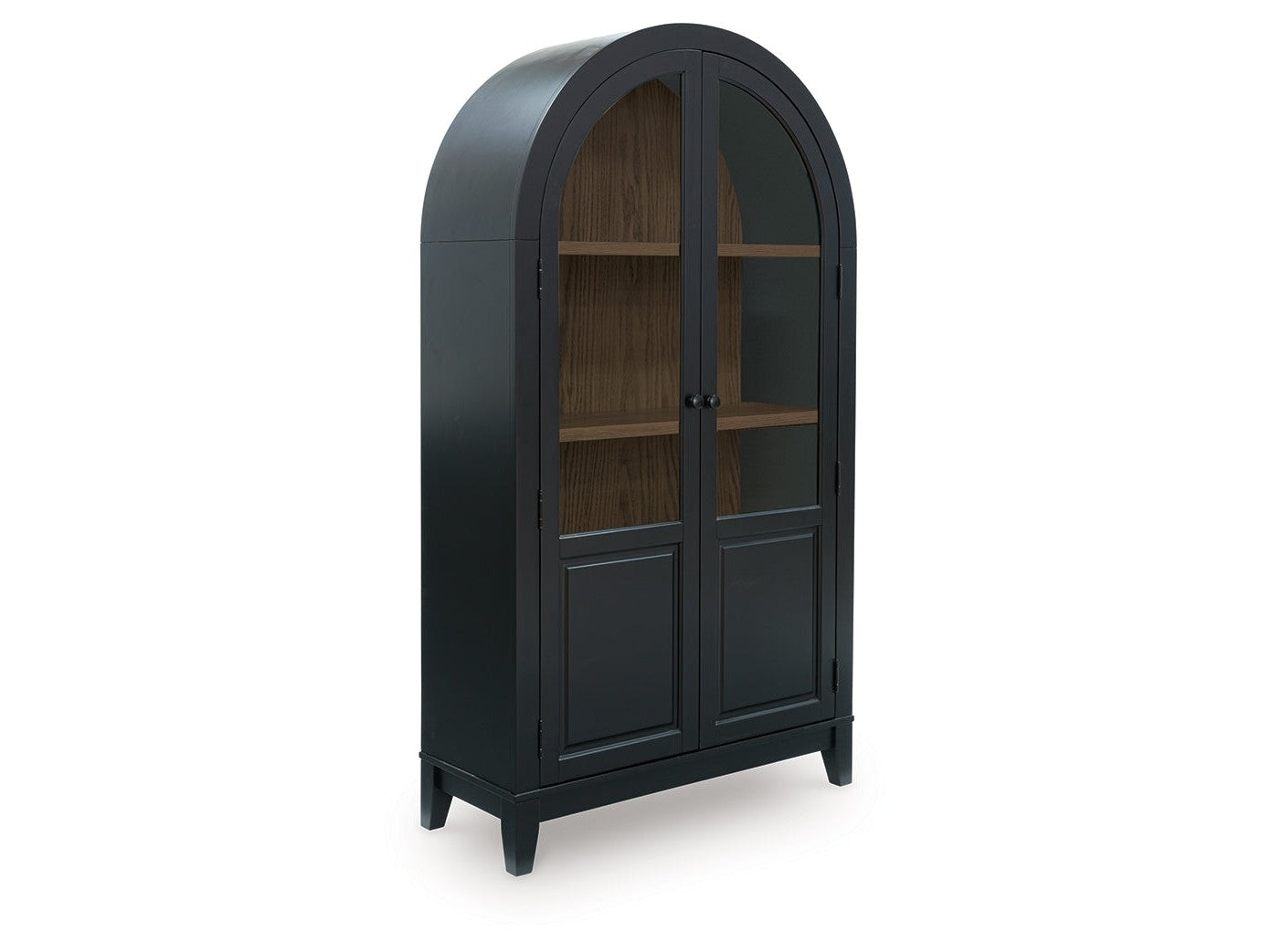 Dagandale Black/Natural Accent Cabinet