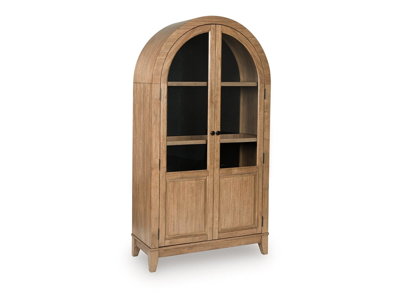 Dagandale Natural/Black Accent Cabinet