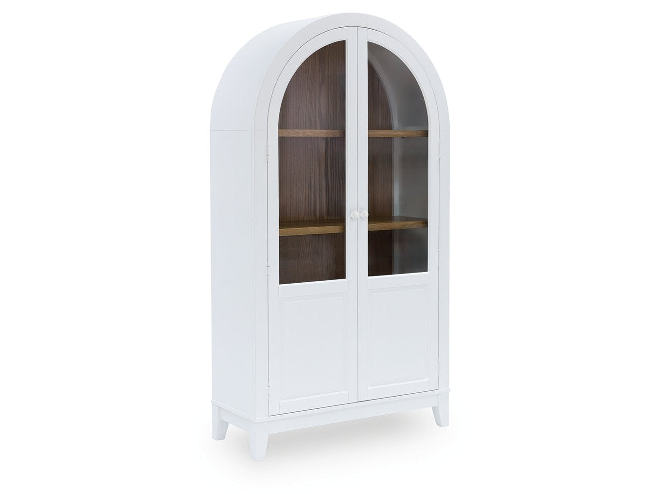 Dagandale White/Natural Accent Cabinet