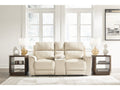 Dahlmoore Almond Power Loveseat w/Console