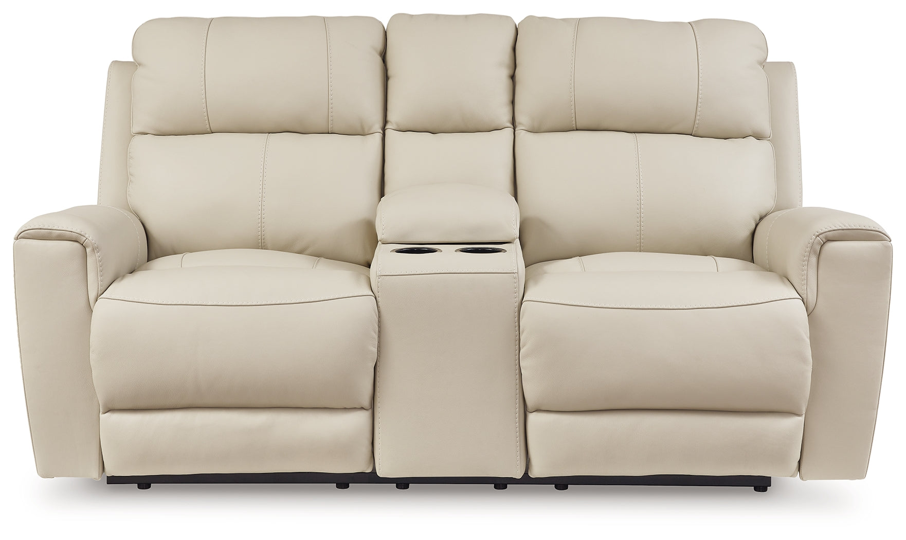 Dahlmoore Almond Power Reclining Sofa and Loveseat