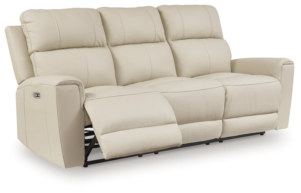 Dahlmoore Almond Power Reclining Sofa and Power Recliner