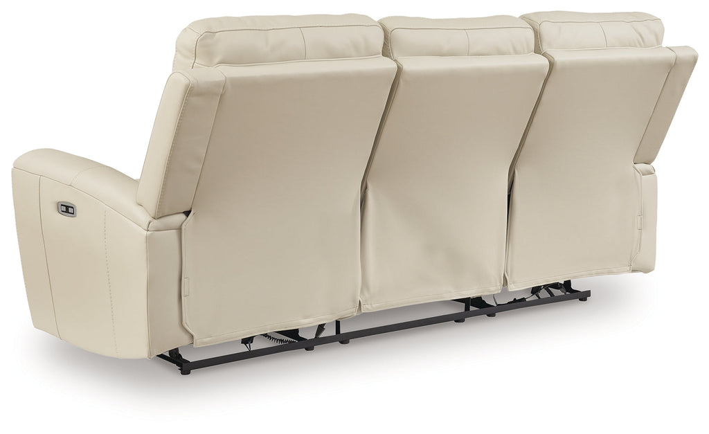 Dahlmoore Almond Power Reclining Sofa and Power Recliner