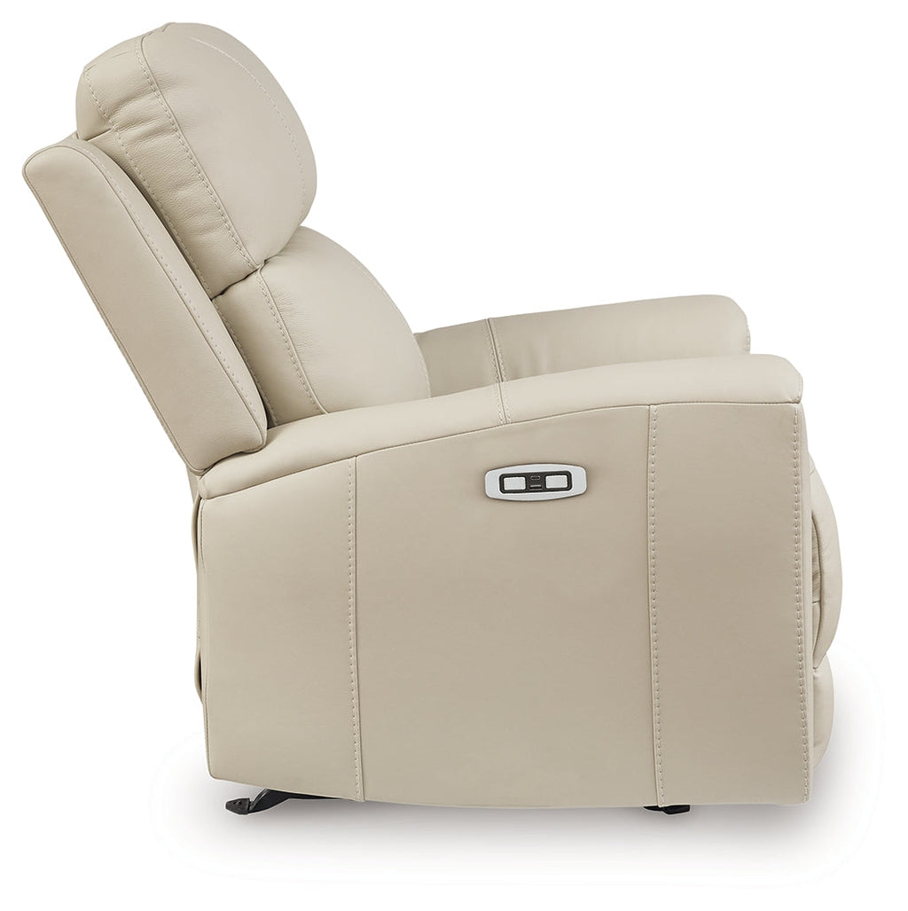 Dahlmoore Almond Power Reclining Sofa and Power Recliner