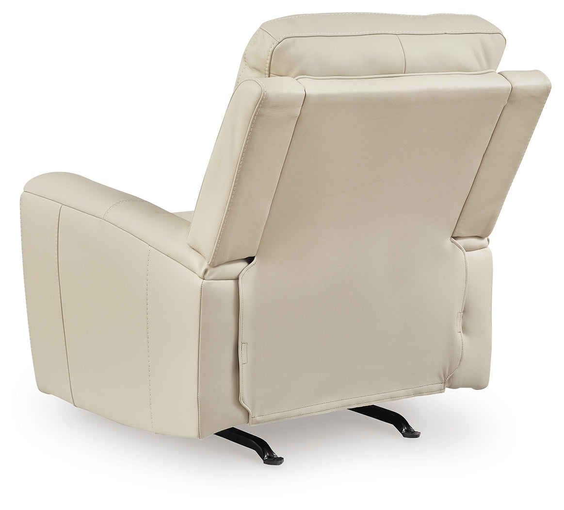 Dahlmoore Almond Power Reclining Sofa and Power Recliner