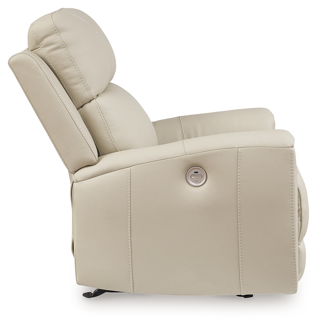 Dahlmoore Almond Power Rocker Recliner