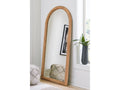 Dairville Brown Floor Mirror