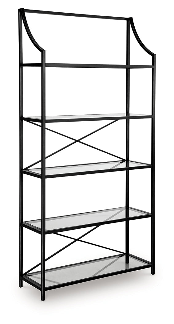 Dakerwell Antique Black Bookcase