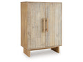 Dallinbury Natural/White Wash Accent Cabinet