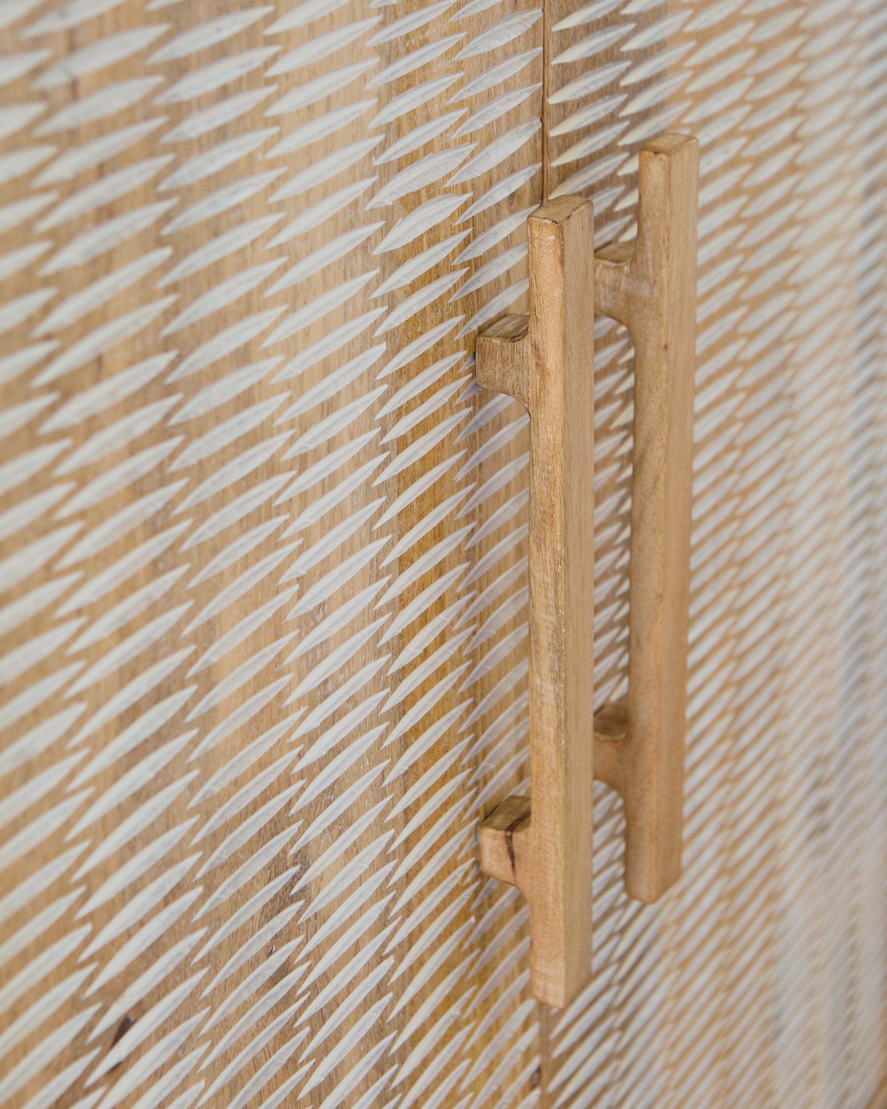 Dallinbury Natural/White Wash Accent Cabinet
