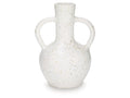 Dallinworth White/Black Vase (13.25" H)