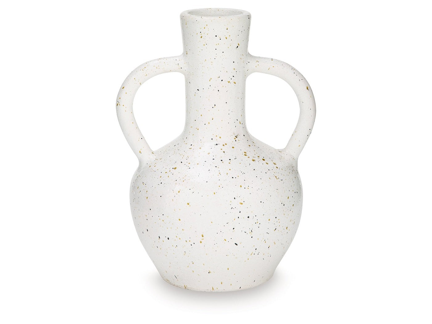 Dallinworth White/Black Vase (13.25" H)