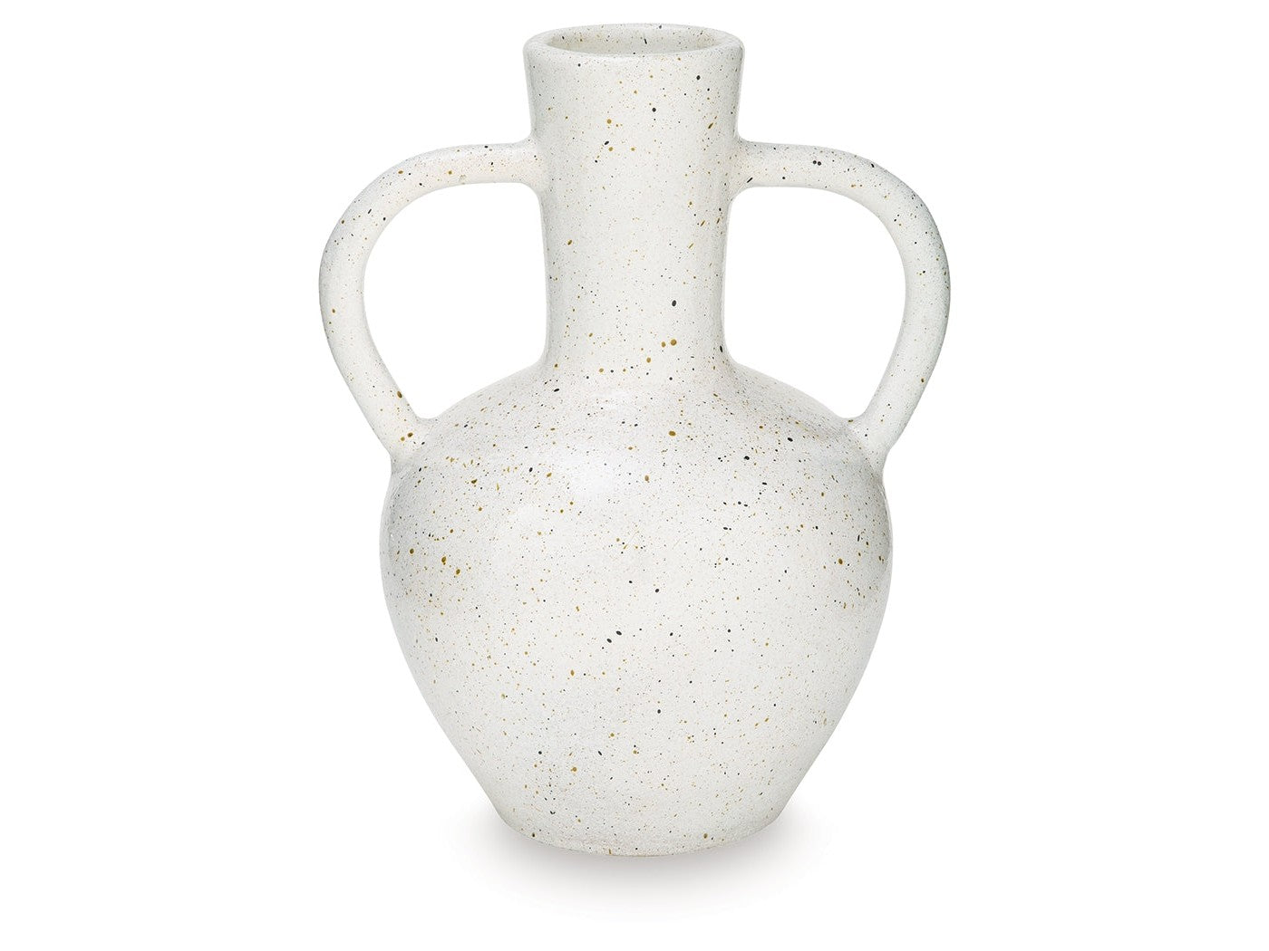 Dallinworth White/Black Vase (15" H)