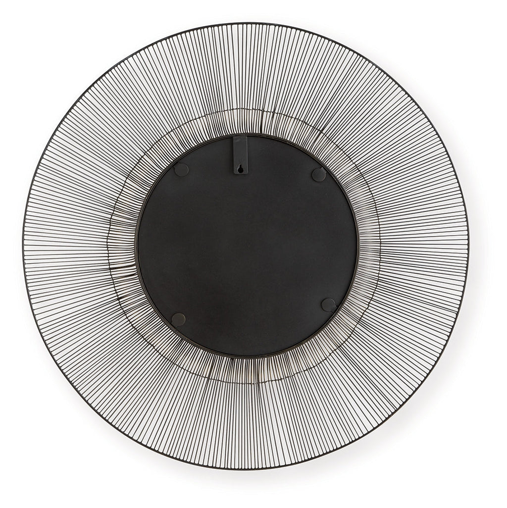 Dallmen Black/Gold Accent Mirror
