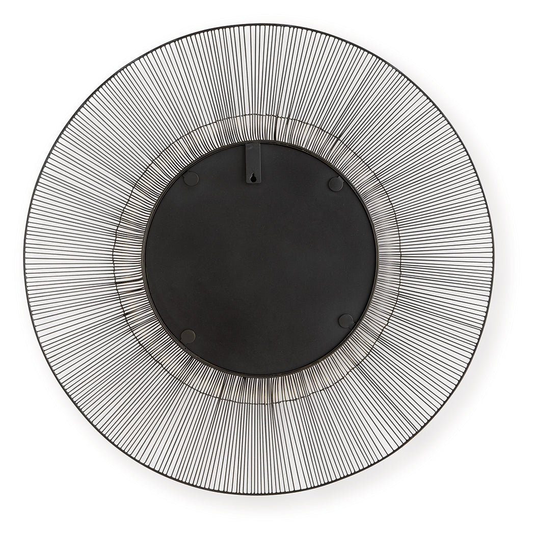 Dallmen Black/Gold Accent Mirror