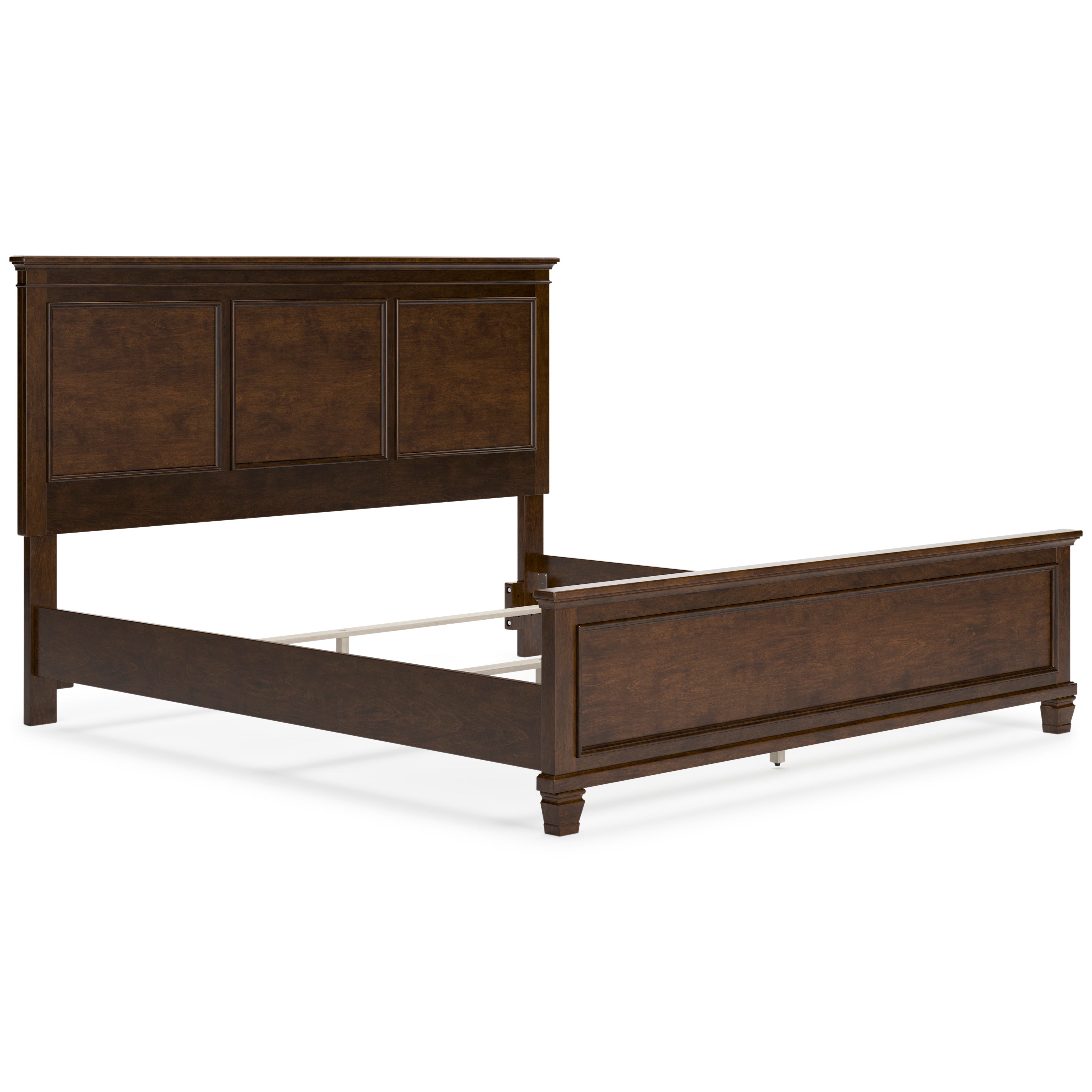 Danabrin Brown California King Panel 5-Piece Bedroom Set