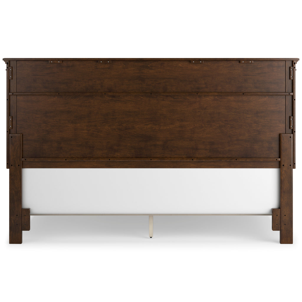 Danabrin Brown California King Panel 5-Piece Bedroom Set