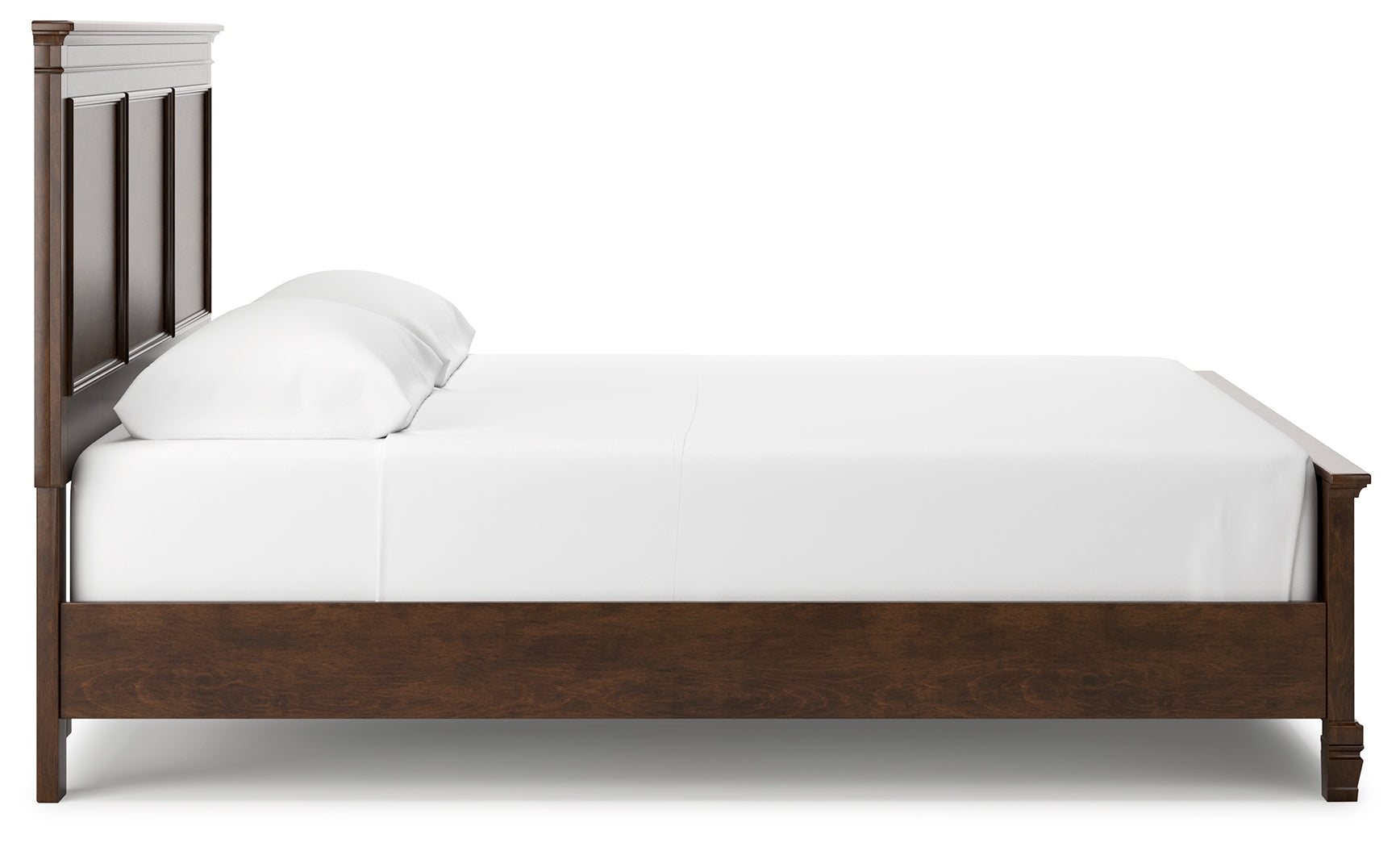 Danabrin Brown California King Panel Bed