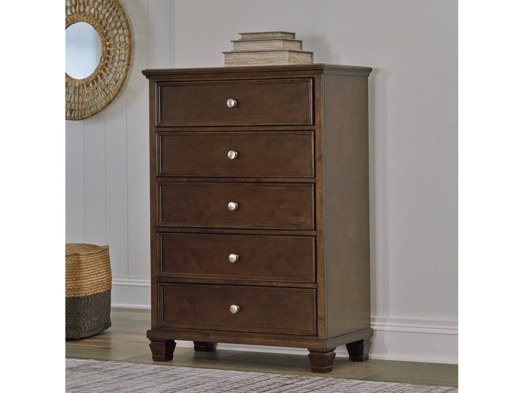 Danabrin Brown Chest of Drawers