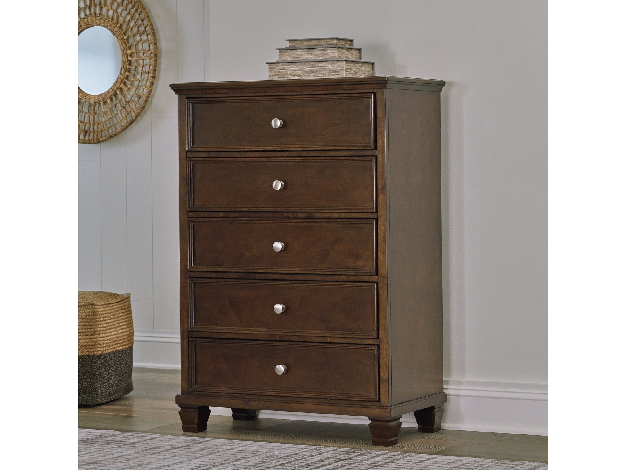Danabrin Brown Chest of Drawers