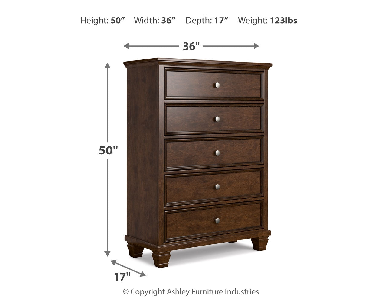 Danabrin Brown Chests (Set of 2)