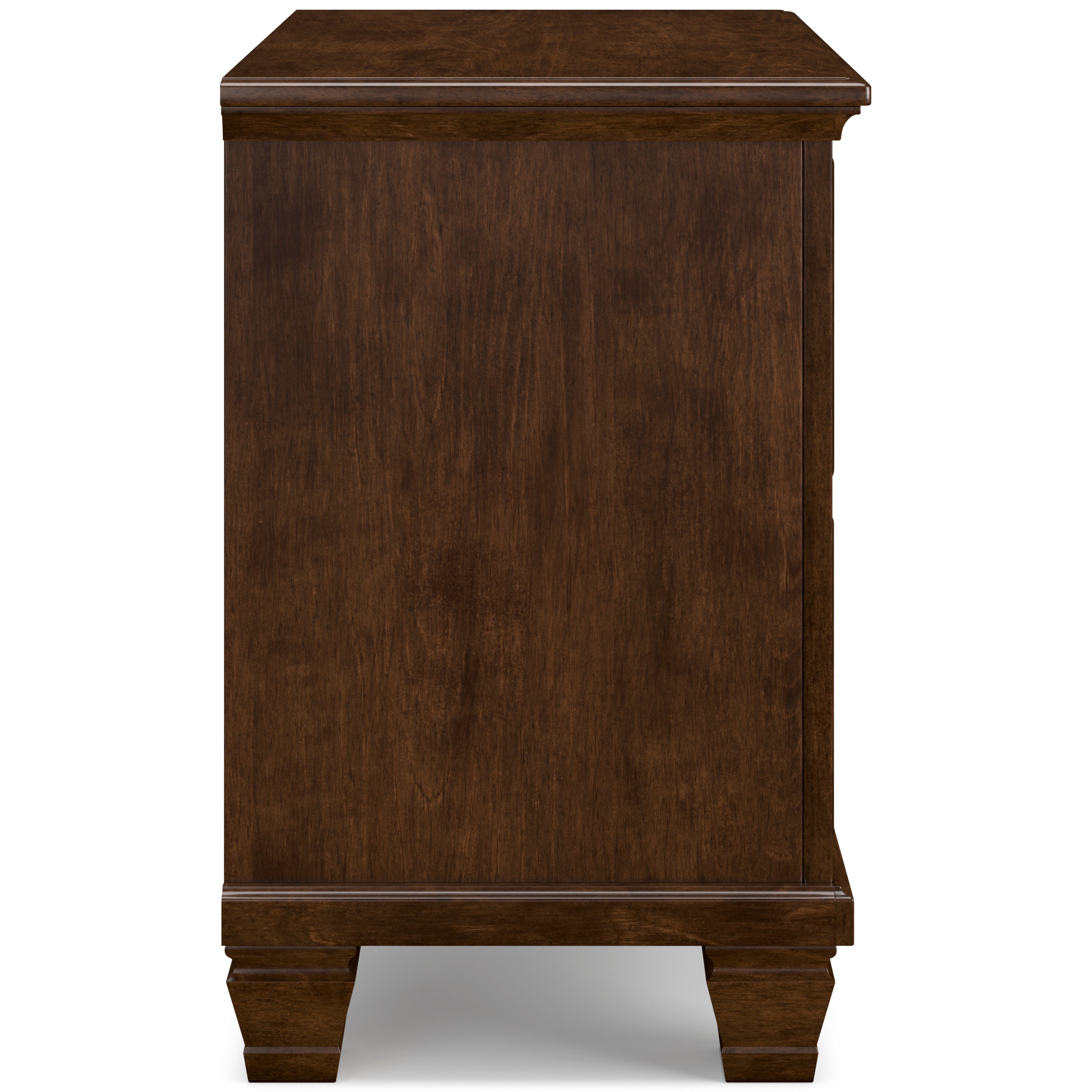 Danabrin Brown Full Panel 4-Piece Bedroom Set