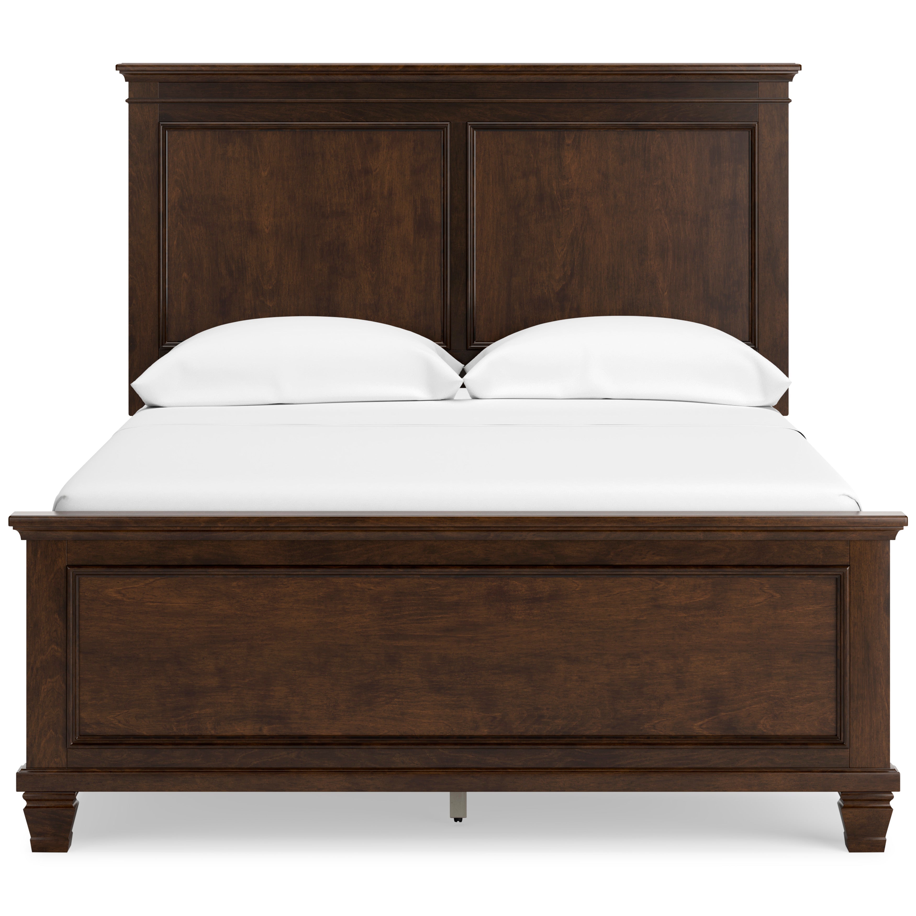Danabrin Brown Full Panel 5-Piece Bedroom Set w/ 2 Nightstands