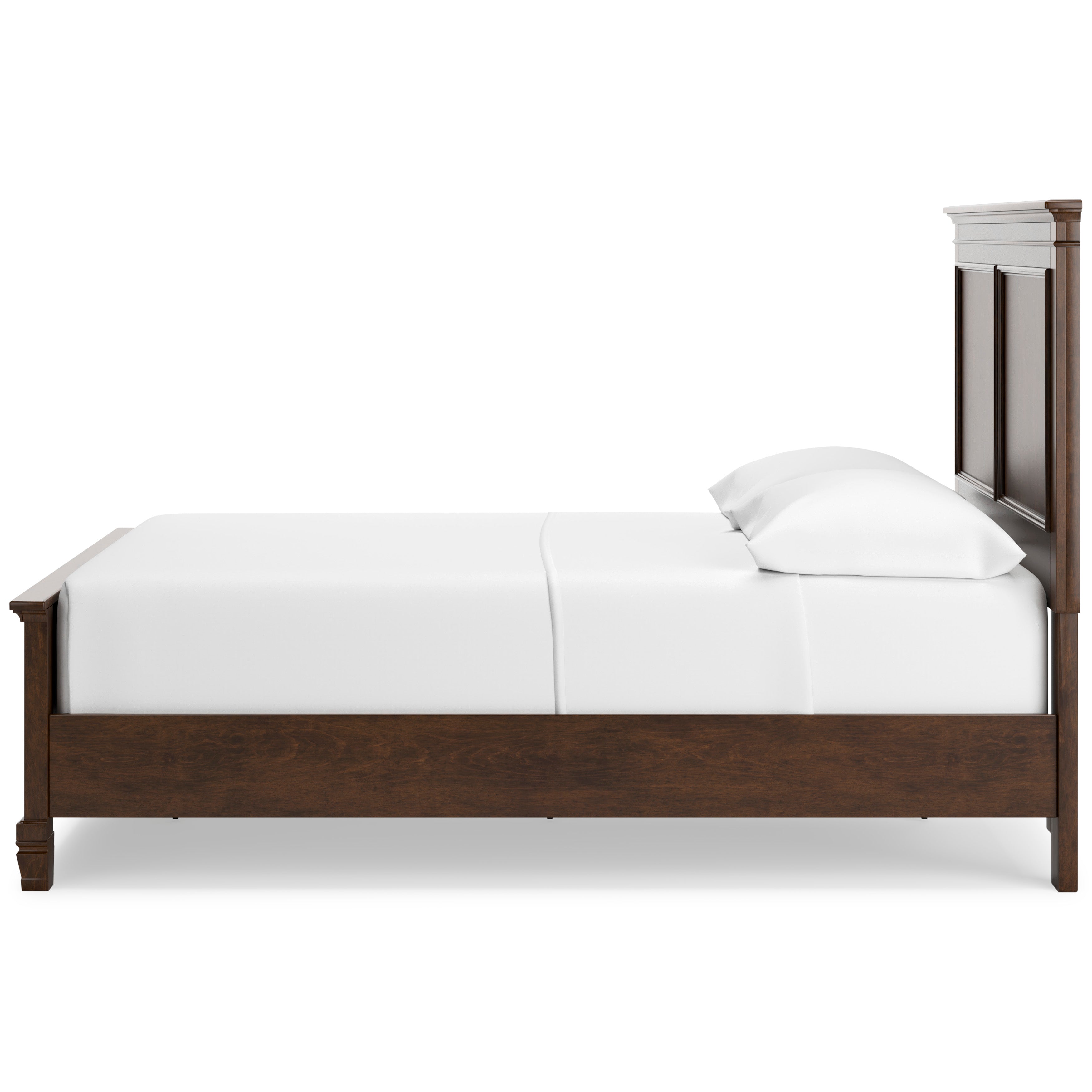 Danabrin Brown Full Panel 6-Piece Bedroom Set w/ 2 Nightstands