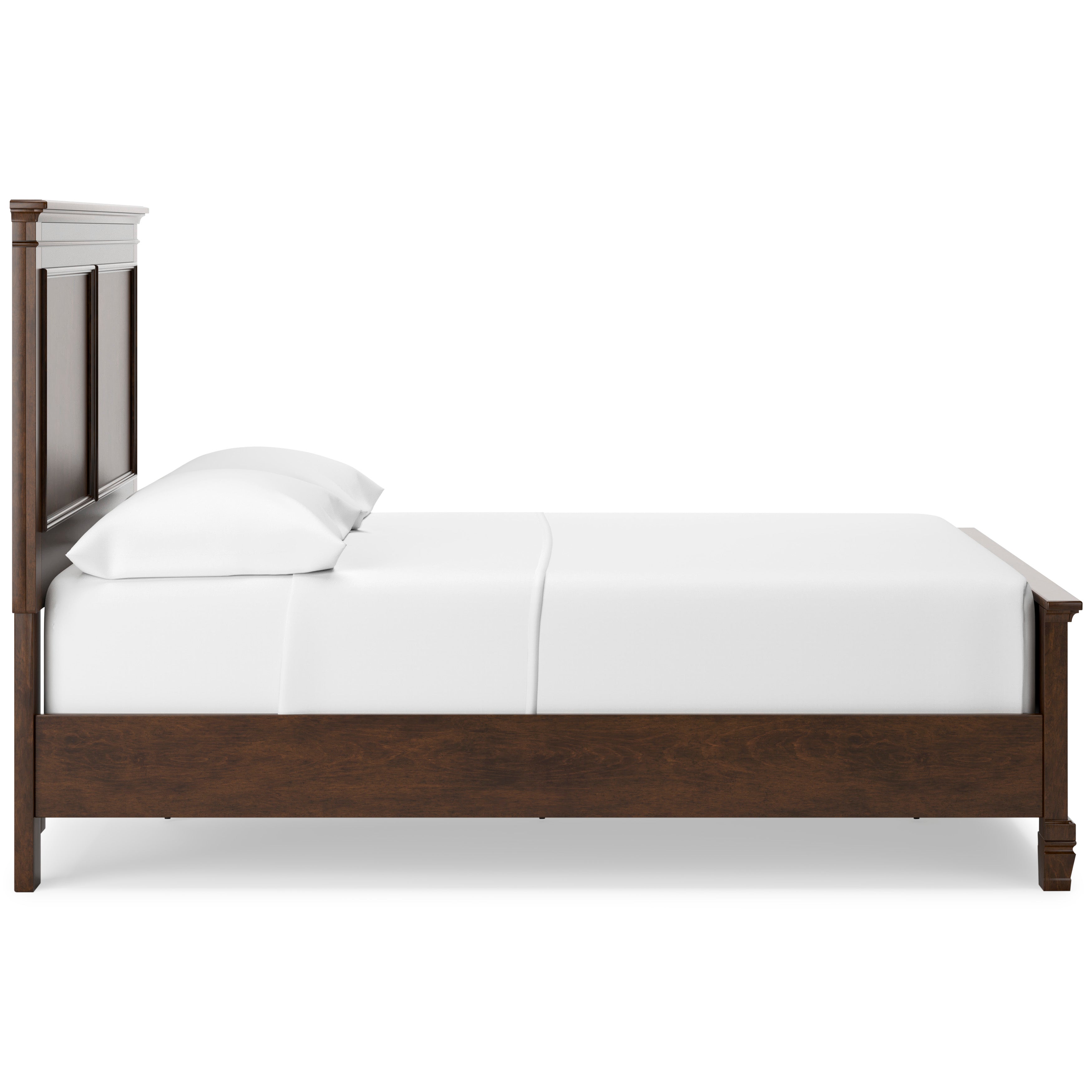 Danabrin Brown Full Panel 5-Piece Bedroom Set w/ 2 Nightstands