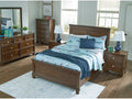 Danabrin Brown Full Panel 6-Piece Bedroom Set w/ 2 Nightstands