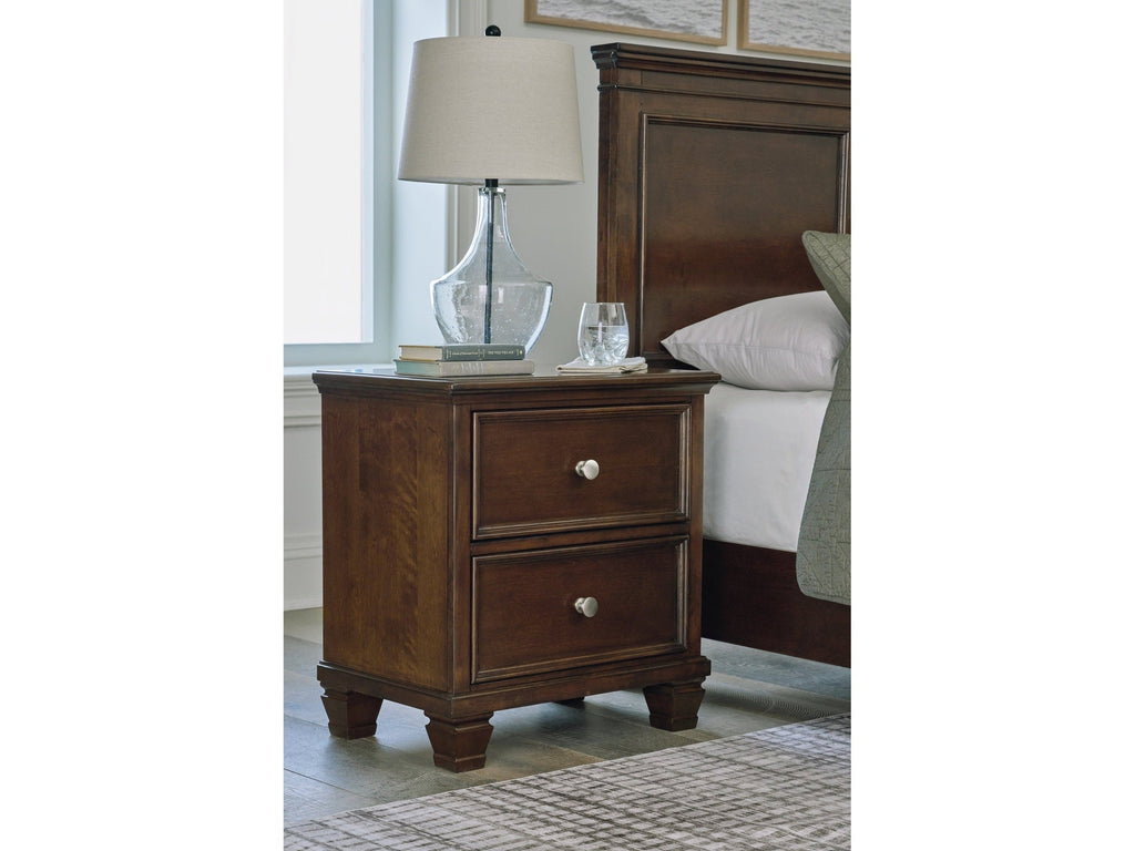Danabrin Brown Nightstand