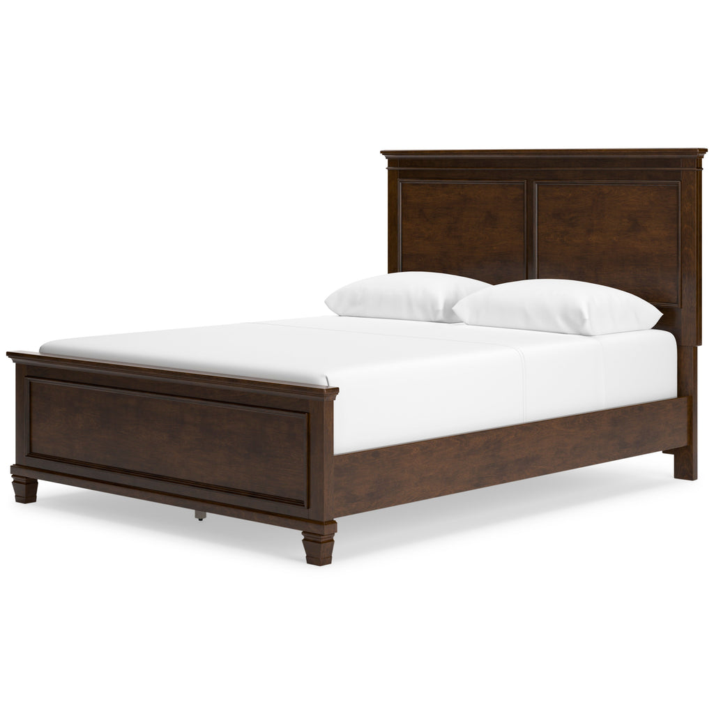 Danabrin Brown Queen Panel 6-Piece Bedroom Set w/ 2 Nightstands