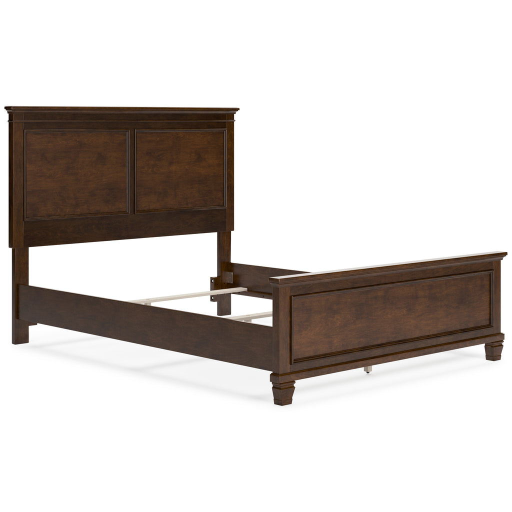 Danabrin Brown Queen Panel 6-Piece Bedroom Set w/ 2 Nightstands