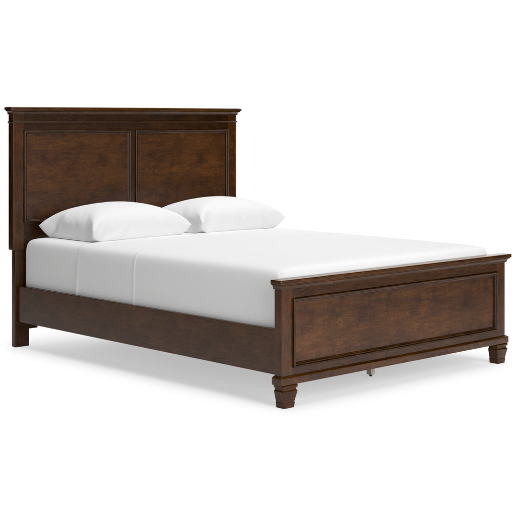 Danabrin Brown Queen Panel 6-Piece Bedroom Set w/ 2 Nightstands