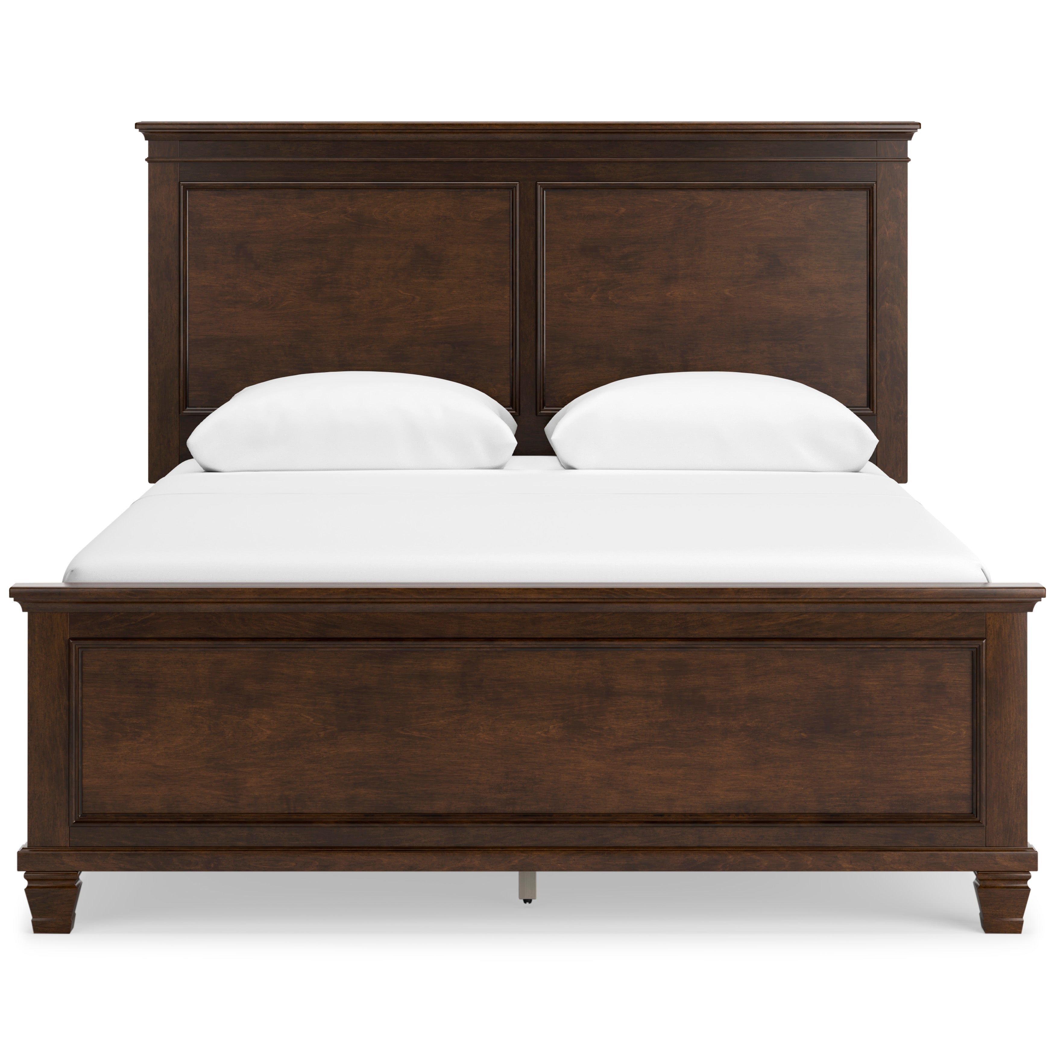 Danabrin Brown Queen Panel 6-Piece Bedroom Set w/ 2 Nightstands