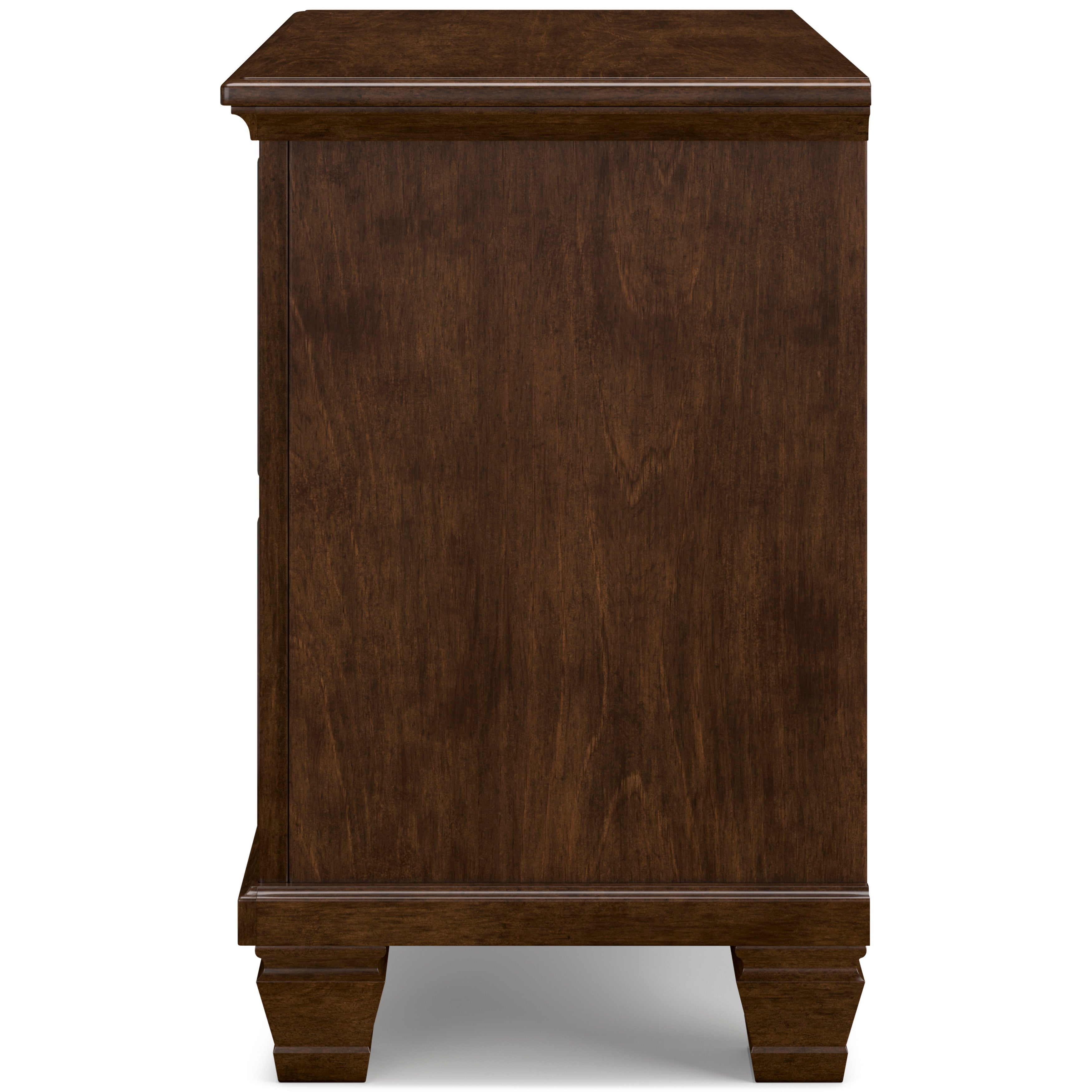Danabrin Brown Twin Panel 5-Piece Bedroom Set