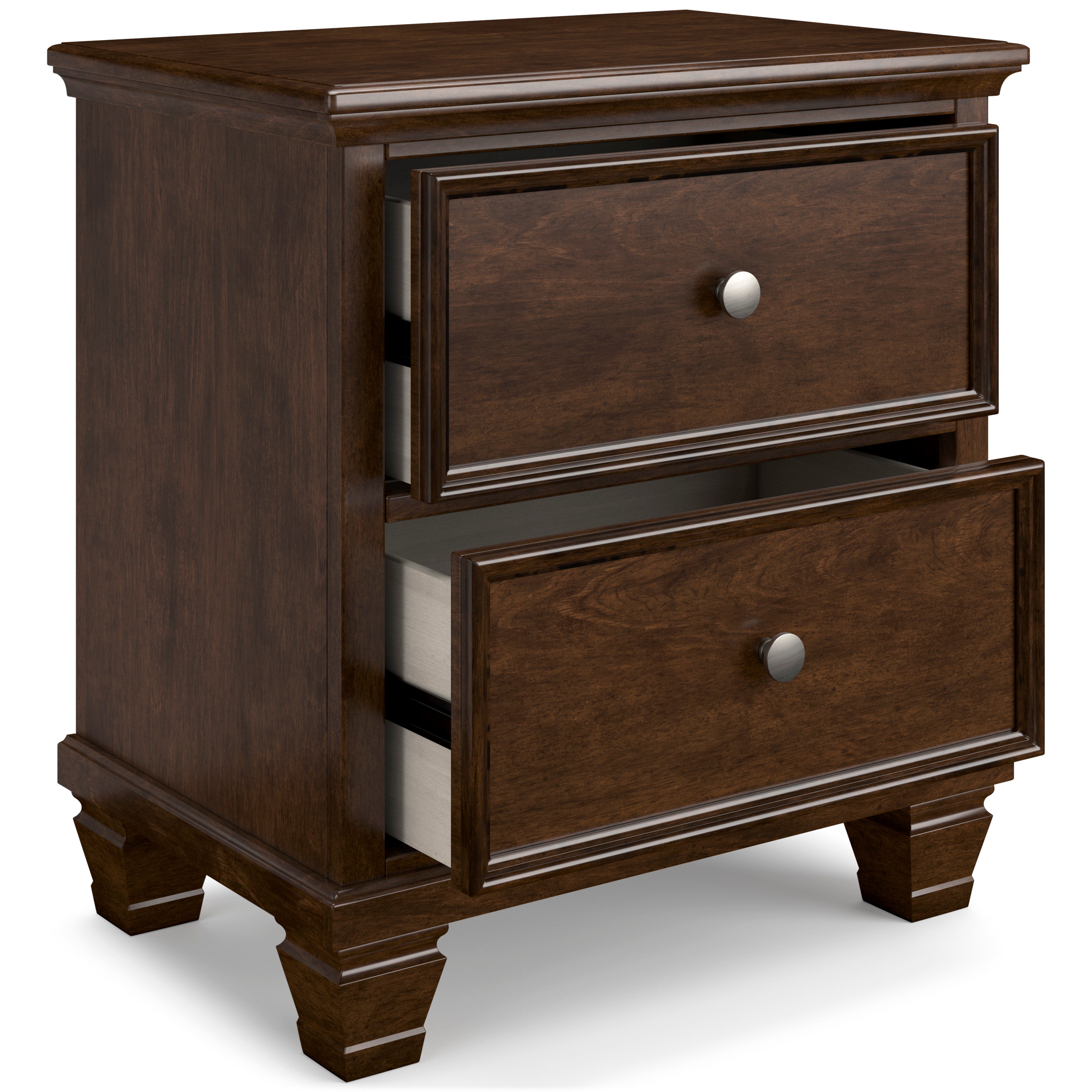 Danabrin Brown Twin Panel 6-Piece Bedroom Set w/ 2 Nightstands